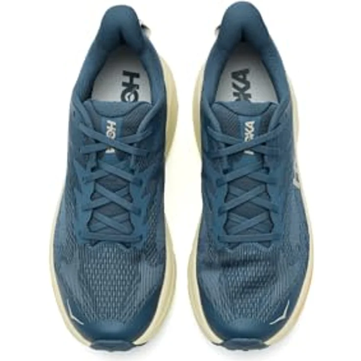 Hoka One One M Challenger 8, Trailrunning-Schuhe für Normalpronierer, Faded Navy / Pampass Grass, Dämpfung, 4-mm-Stollen, Gewicht: ca. 574 g – Bild 3