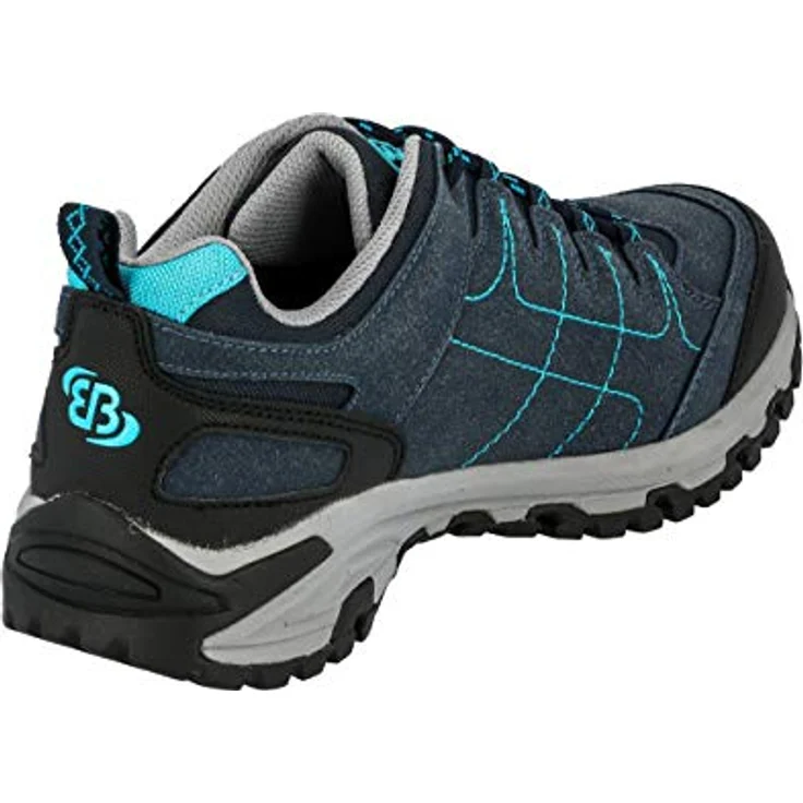 BRÜTTING Mount Shasta Low, Outdoorschuh mit Synthetik-Obermaterial, Wechselfußbett und robuster Gummi-Laufsohle – Bild 4
