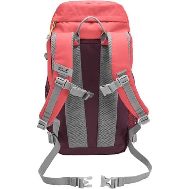 Jack Wolfskin Kids Explorer Trekkingrucksack, 47 cm, sunset coral, 100% Polyester, kompakt und robust – Bild 2