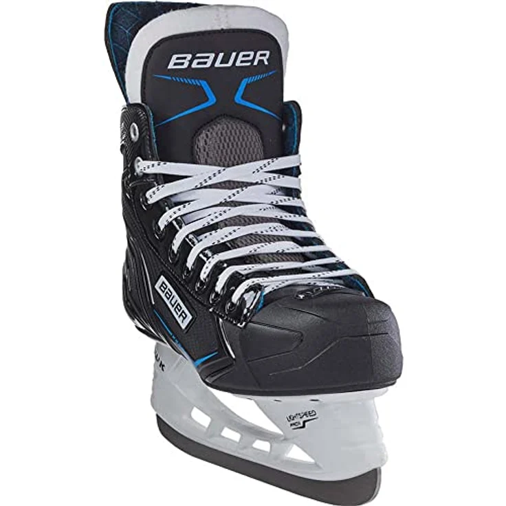 Bauer X-LP, Freizeit-Schlittschuhe im Hockey-Stil mit Anaform-Schaum und Mikrofaser-Liner, Größe 47 – Bild 4