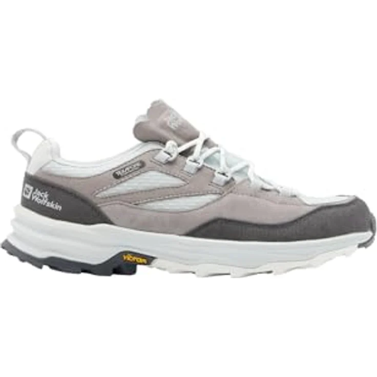 Jack Wolfskin Cyrox Texapore Low W, Damen Wanderschuhe, wasserdicht und atmungsaktiv, Größe 40.5, Grau – Bild 1