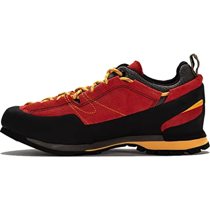 La Sportiva Boulder X, Wanderschuh mit grippiger Sohle und patentiertem Schnürsystem, rot, Schuhgröße 45 – Bild 4