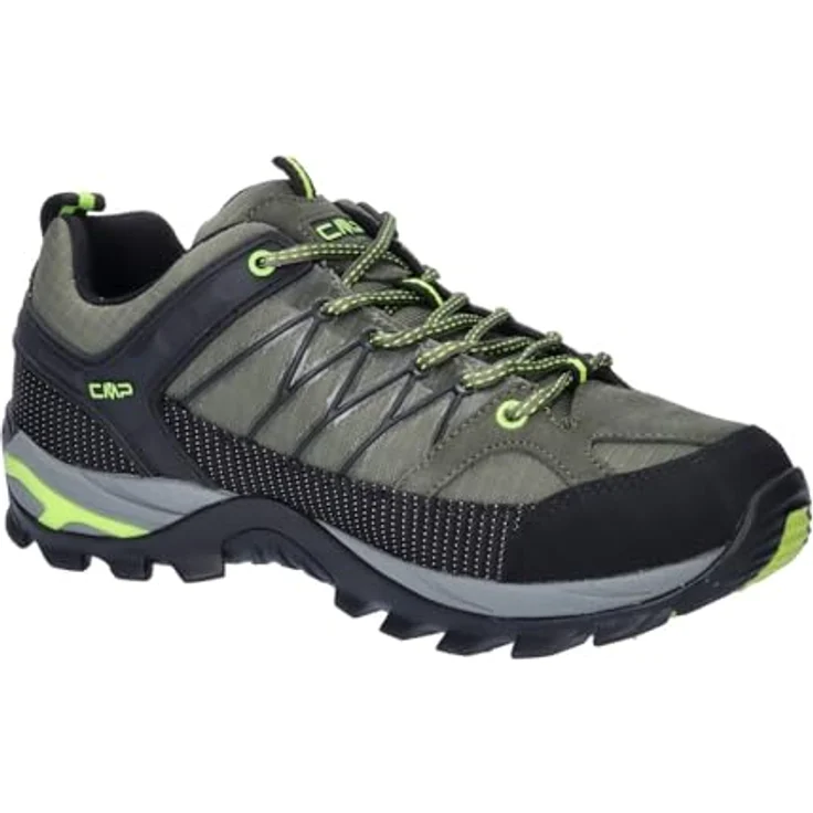 CMP Wanderschuh Outdoorschuh, Größe 42 EU, grün, Obermaterial Mesh, Schnürverschluss – Bild 9