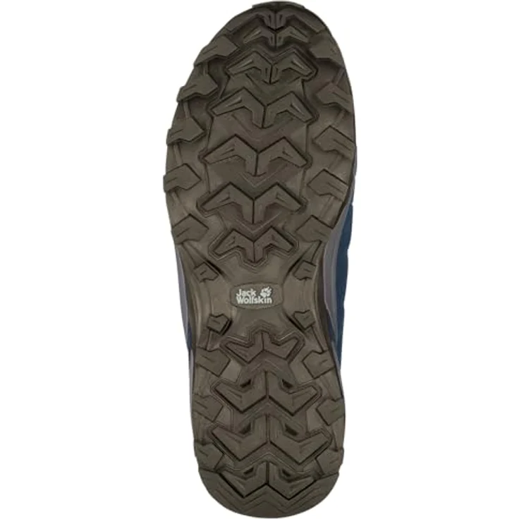 Jack Wolfskin Refugio Texapore Low W, Damen Wanderschuhe aus Veloursleder und Textil, Blau, Größe 37.5 – Bild 6