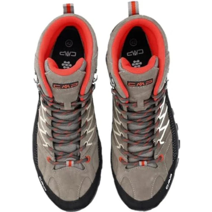 CMP RIGEL MID TREKKING SHOES WP, Wasserdichte Wanderschuhe mit EVA-Sohle und FullOn GRIP-Außensohle – Bild 3