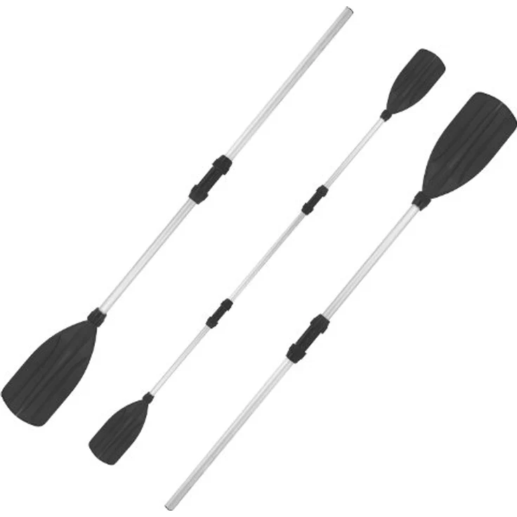 Bestway Paddel-Set Doppelpaddel Einzelpaddel Stechpaddel Kajak Kanu Ruder Alu – Bild 1