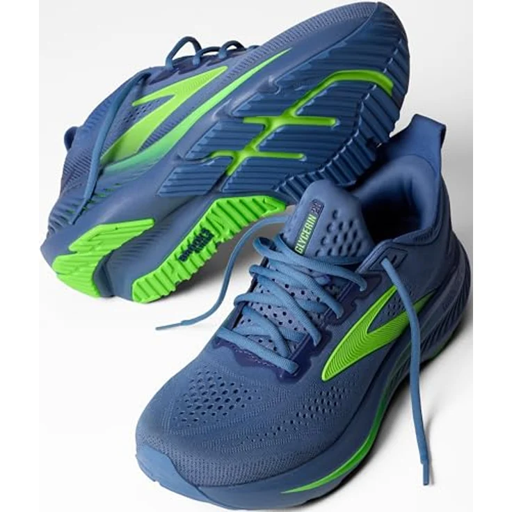Brooks Glycerin 23 Laufschuhe Herren, mehrfarbige Lauf- und Trainingsschuhe, Blau-Grün – Bild 7