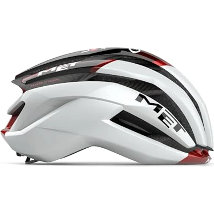 MET Trenta 3K Carbon MIPS, Rennradhelm mit optimaler Belüftung und aerodynamischem Design, Weiß M – Bild 3