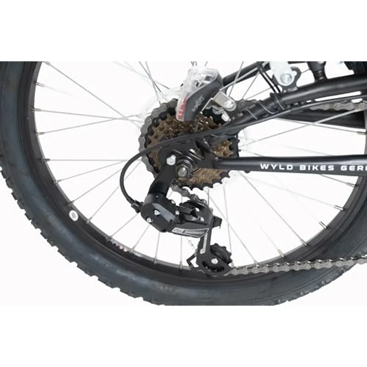 WYLD Zodiac 20" Kinder-Mountainbike Fully ATB, 6 Gänge, RH 31 cm, Grau, für Körpergröße 120-140 cm – Bild 4