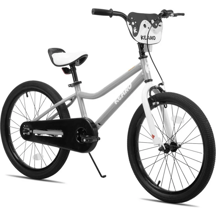JOYSTAR KEANO Kinderfahrrad, Komfortabel und Sicher mit Rücktrittbremse, Höhe verstellbar, für Kinder ab 3 Jahren, Stahlrahmen, abnehmbare Stützräder