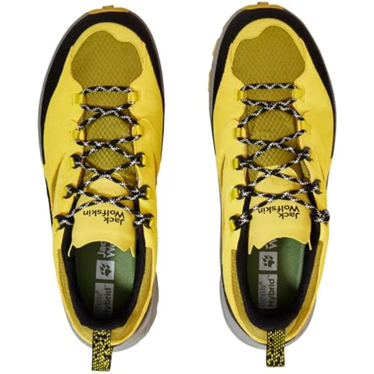 Jack Wolfskin Cyrox Texapore Low M, Herren Wanderschuhe mit guter Wasserdichtigkeit, Größe 45.5, Gelb – Bild 3