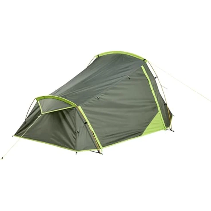 McKinley Ampato 20.2 Trekking-Zelt, wetterfest und kompakt, Green Dark/Green LIM, One Size – Bild 2