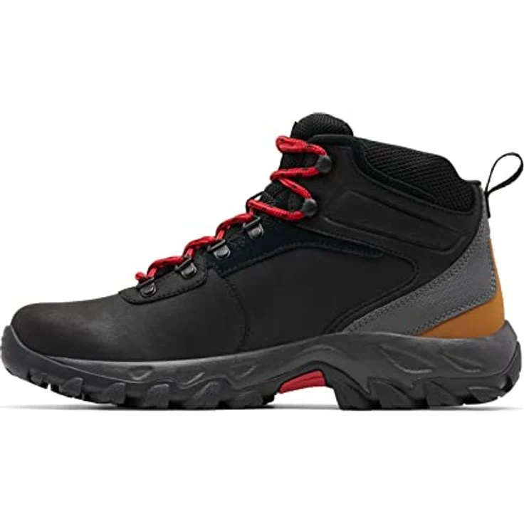 Columbia NEWTON RIDGE PLUS II WATERPROOF, Herren Wanderstiefel aus Leder und Mesh, wasserdicht, schwarz, Größe 17 – Bild 8