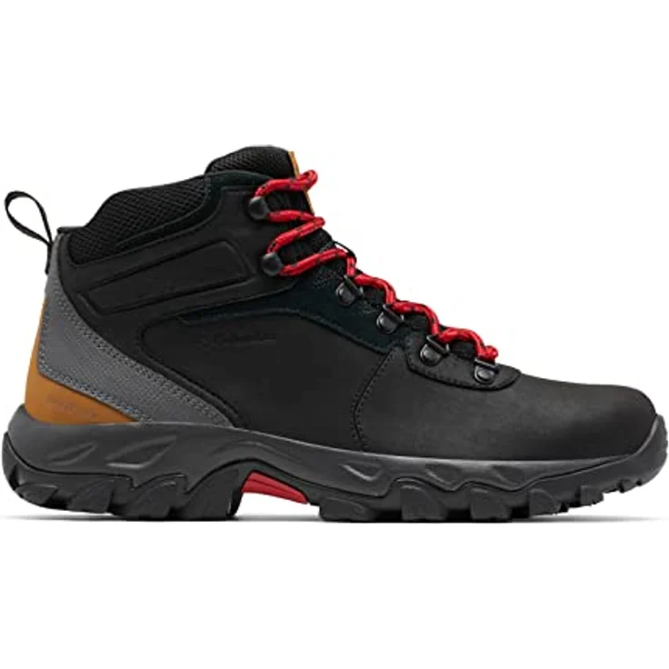 Columbia NEWTON RIDGE PLUS II WATERPROOF, Herren Wanderstiefel aus Leder und Mesh, wasserdicht, schwarz, Größe 17 – Bild 7