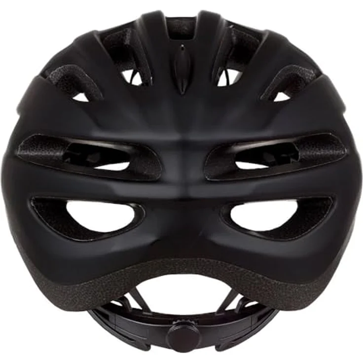 Polisport Cityhelm, Velohelm (54 - 58 cm) mit In-Mold-Technologie und integriertem Visier, schwarz – Bild 4