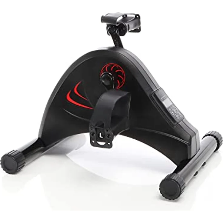 LUXTRI Elektro Mini Heimtrainer 80W Pedaltrainer für Arme&Beine - LED-Display, 120 kg Traglast – Bild 2