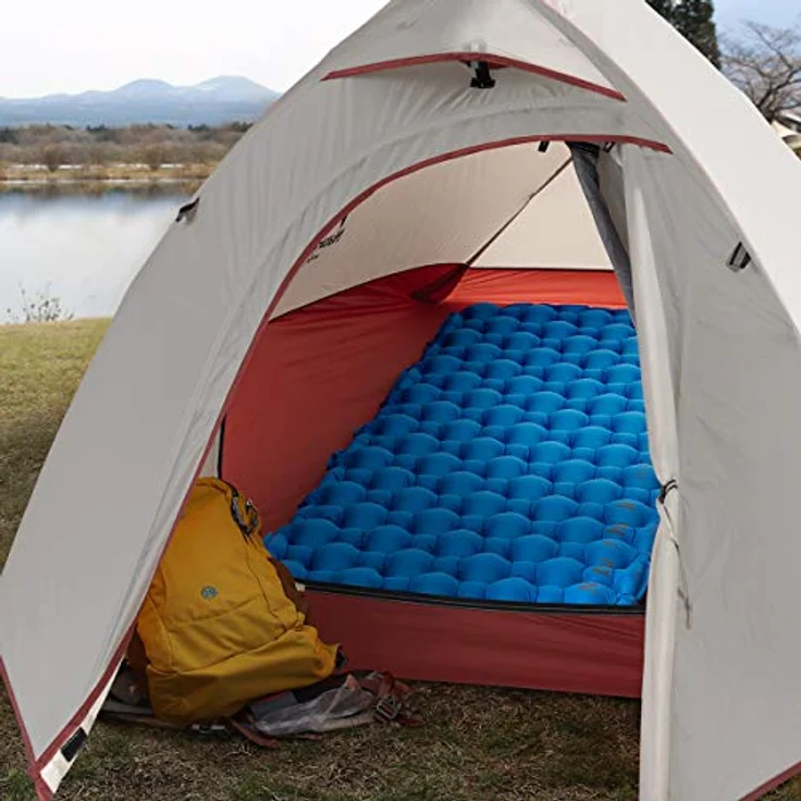Naturehike FC-11, Aufblasbare Zwei-Personen-Isomatte mit 6,5 cm Dicke und quadratischen Luftkammern – Bild 5