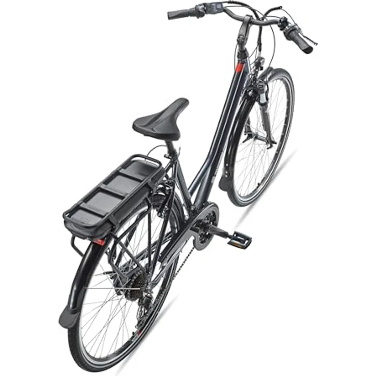 TELEFUNKEN XT485 E-Bike Damen 28 Zoll Trekking-Fahrrad mit 250W Hinterradmotor, 21-Gang Kettenschaltung, 536,5 Wh Akku, V-Bremsen und LED-Beleuchtung – Bild 3