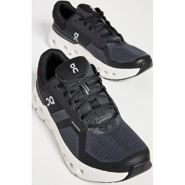 On Running Cloudrunner 2, Herren Laufschuhe für Roadrunning, Atmungsaktiv, Schwarz, Größe 42.5 – Bild 4