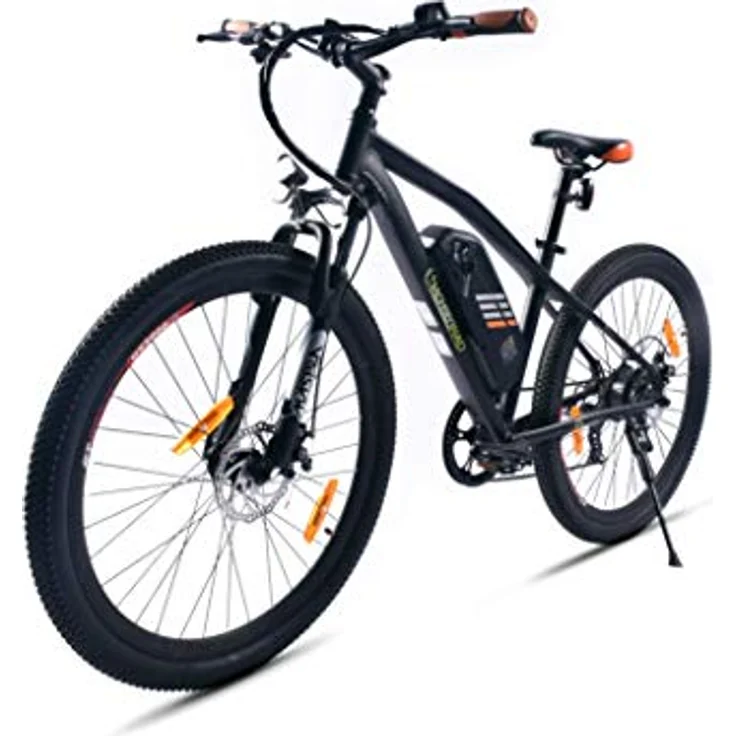 SachsenRAD E-Racing Mountain Bike R6 500Wh 13,4Ah E-Bike 26" - Shimano Tourney XT 7-Gang-Schaltung, Aluminiumrahmen, kabelloses Routing – Bild 2