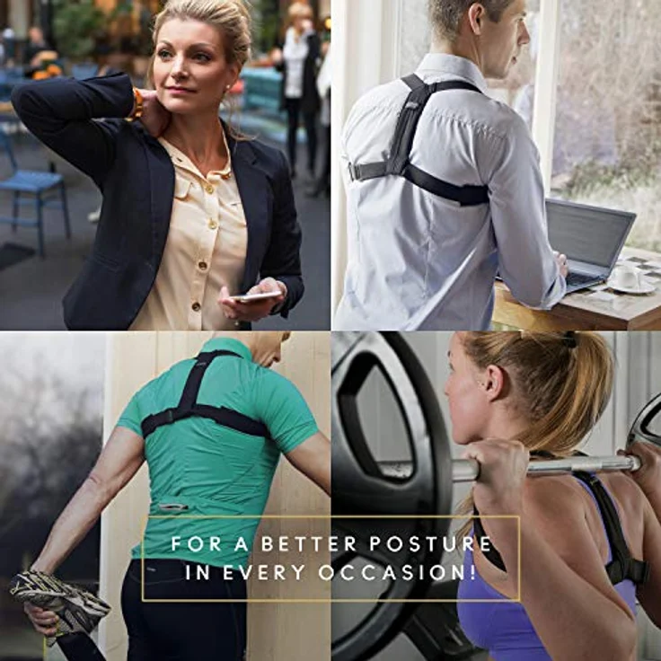 Swedish Posture® Flexi Geradehalter & Rückentrainer | sofort bessere Körperhaltung | weniger Rücken- & Schulterschmerzen | zur Physiotherapie, gegen Arthrose & Impingement – Bild 3