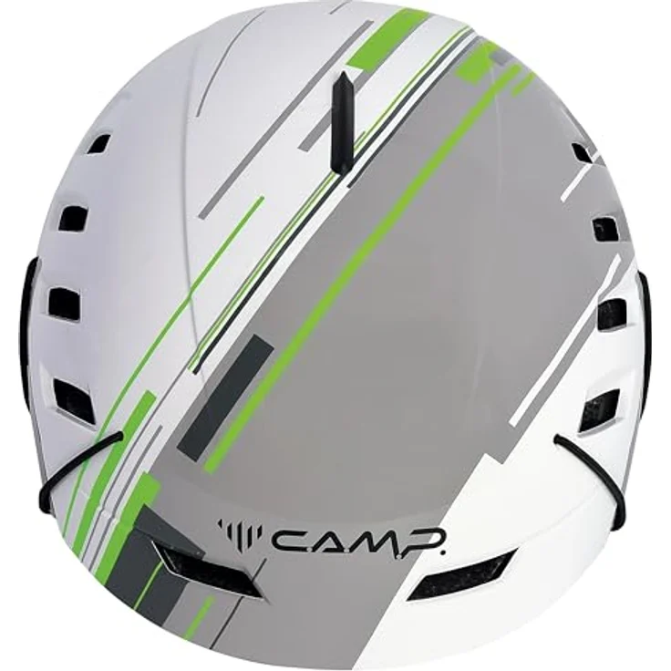 C.A.M.P. Voyager Skihelm, 57-62 cm, In-Mold-Konstruktion, Weiß/Hellgrau, 17 Belüftungsöffnungen, abnehmbarer Ohrenschutz, herausnehmbare Polsterung – Bild 4