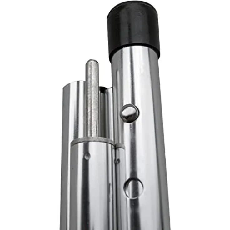 Coghlan BasicNature Aufstellstange 'verstellbar' Zeltstangen, Aluminium, grau, 180-210 cm, 4 Segmente, Packmaß 5,5 x 53 cm – Bild 3