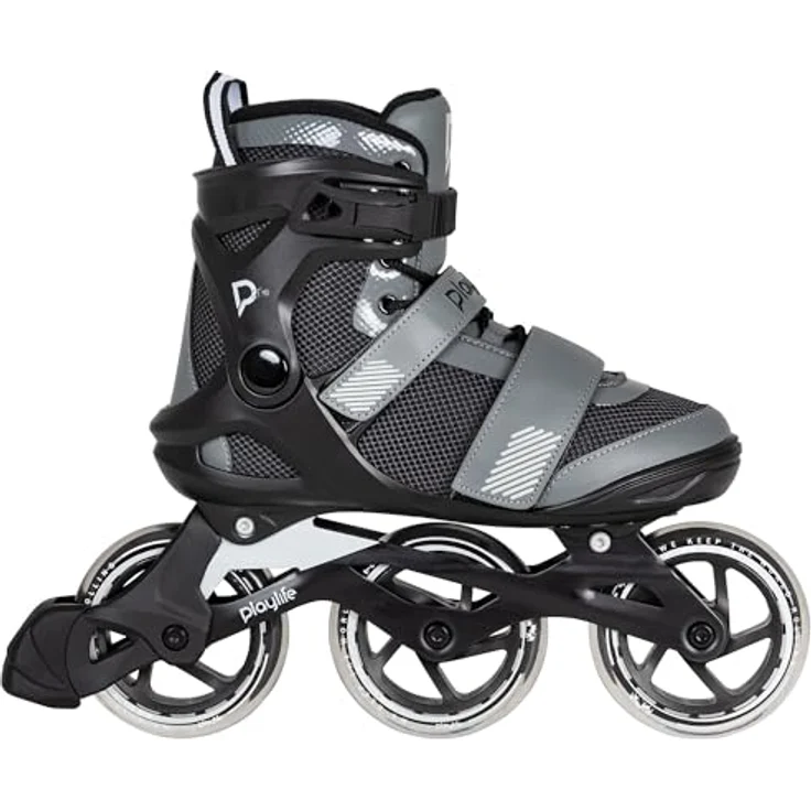 Playlife GT Black Grey 110 Inlineskates, 3x, 110, 46 – Bild 1