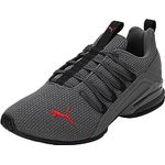 PUMA Axelion Refresh Laufschuhe Herren, Schwarz Cool Dunkelgrau Rot, modernes Design für optimale Leistung