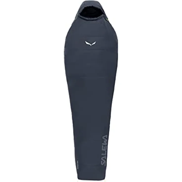 Salewa Rozes Ultraleicht-Schlafsack, wasserabweisend, Kunstfaserfüllung, Komforttemperatur 13 °C, Blau, Left