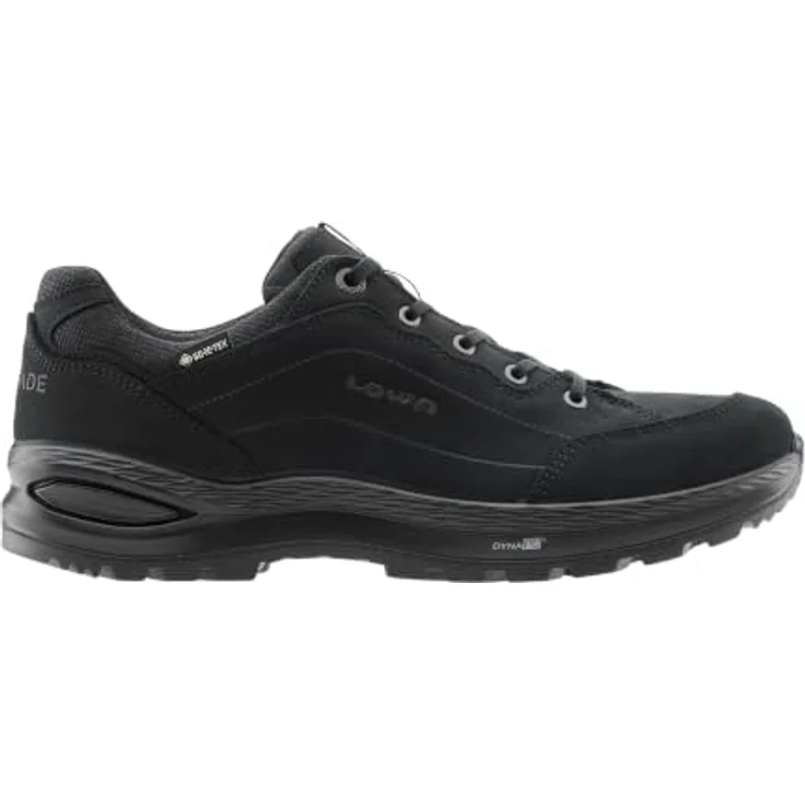 Lowa RENEGADE EVO GTX LO Ws 37, Wanderschuhe aus wasserdichtem Nubukleder in schwarz/schwarz mit Vibram® Sohle und GORE-TEX® Membrane – Bild 2