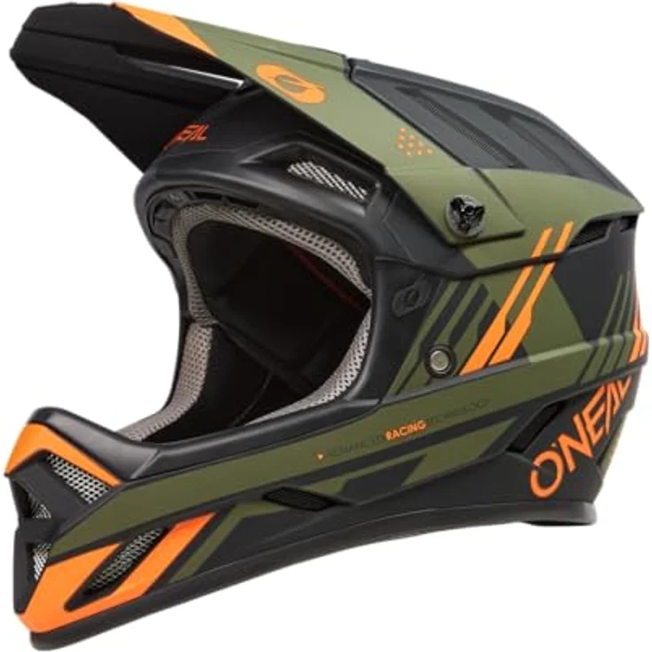 Oneal BACKFLIP Helmet STRIKE V. 23 black/orange/olive 57 - 58 cm – Bild 2