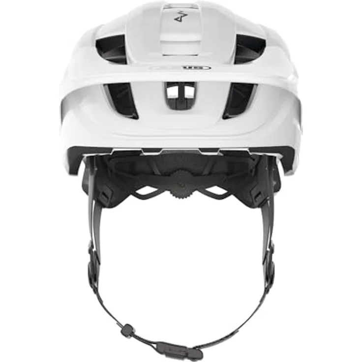 ABUS MTB-Helm CliffHanger MIPS, Fahrradhelm mit MIPS Aufprallschutz und großen Lüftungsöffnungen, Weiß Glänzend, Größe S – Bild 2