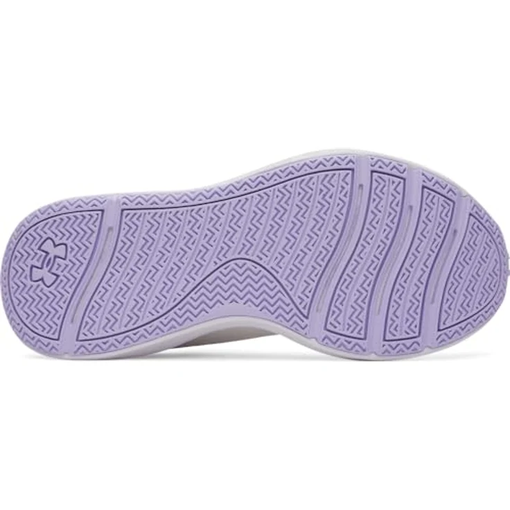 Under Armour Aurora 3, Laufschuhe für Damen mit atmungsaktivem Obermaterial und Charged+ Dämpfung, Weiß/Wildlederdetails – Bild 3