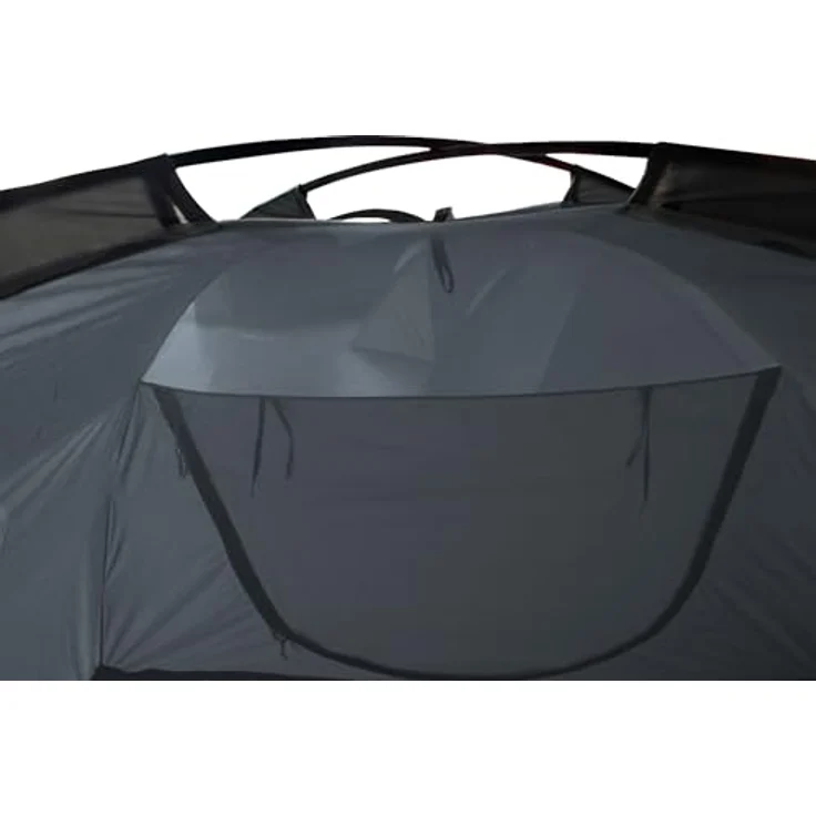 EXPLORER Iglu Doppeldach Kuppelzelt für 2-3 Personen, wettergeschützt, 1500mm Wassersäule, 210x205x130cm, blau-grau, leicht und kompakt für Camping und Outdoor-Aktivitäten – Bild 4