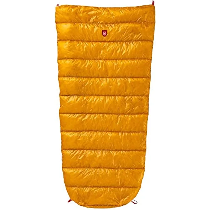Pajak Schlafsack (180 cm), Ultraleichter Daunenschlafsack für drei Jahreszeiten, Komforttemperatur 12 °C, Mumienform, 190 g, schwarz