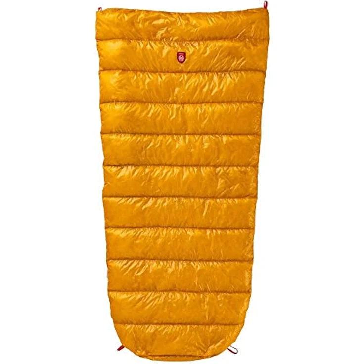 Pajak Schlafsack (180 cm), Ultraleichter Daunenschlafsack für drei Jahreszeiten, Komforttemperatur 12 °C, Mumienform, 190 g, schwarz – Bild 1