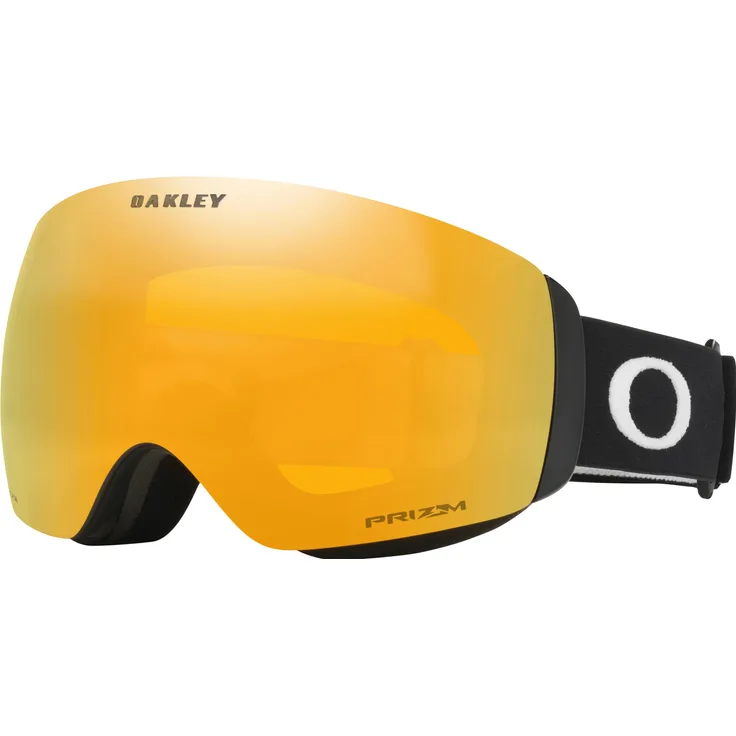 Oakley Flight Deck M, Skibrille mit Prizm™-Scheibentechnologie, mittelgroßer Passform, Ridgelock-Technologie, 100% UVA/UVB/Sichtschutz, rahmenloses Design