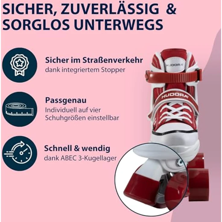 Hudora, Rollschuhe, (34, 35) – Bild 8