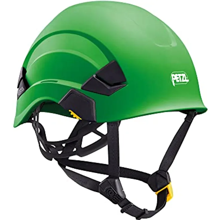 Petzl A010AA06 Vertex Helm, Kletterhelm in Grün mit hoher Sicherheit und Komfort