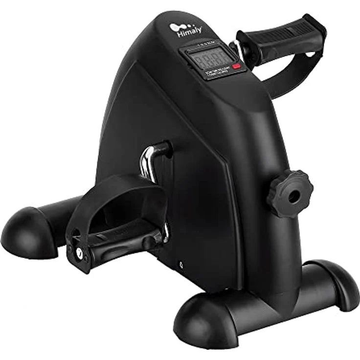 himaly Mini Bike Heimtrainer, Arm- und Beintrainer, Pedaltrainer für Senioren und Junge, Ausdauertraining, Verschiedene Widerstandsstufen, Trainingsgerät für zu Hause uns Büro, Schwarz - Preisvergleich – Bild 1