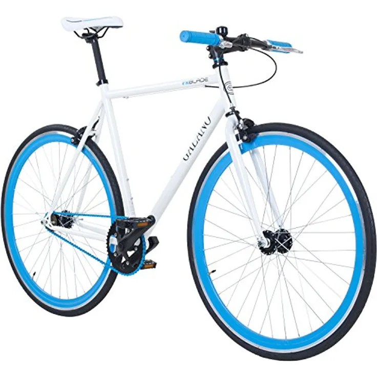 Galano Blade Fixie Fahrrad, 28 Zoll Singlespeed, Flip Flop Nabe,  verschiedene Farben, geeignet fr Fahrergren 165 - 195 cm: Tests, Infos &  Preisvergleich
