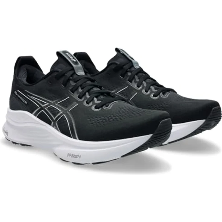 Asics GEL-Kayano 32, Laufschuhe für Herren mit GEL-Dämpfung, schwarz-weiß, Größe 42,5 EU – Bild 3
