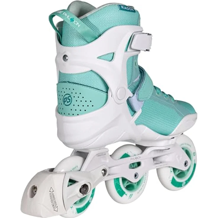 Powerslide Radon 3x90 Frau Auf Inlineskates Weiß EU 39, Rollschuhe für Fortgeschrittene mit 3 Rollen – Bild 3