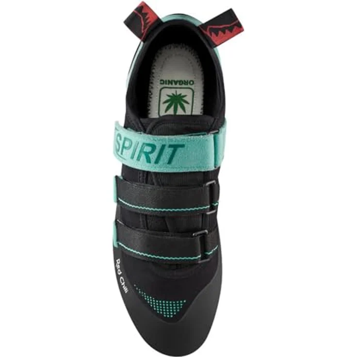 Red Chili Spirit LV IV, Damen Kletterschuhe, Velcro mit hervorragendem Trittgefühl, Schwarz, Größe 39 – Bild 2