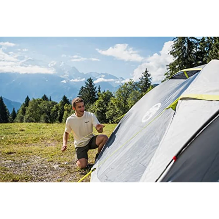 Coleman Darwin 2 Plus Tent, kompakte 2-Personen Kuppelzelt, 100% wasserdicht, leicht und schnell aufzubauen, ideale Lösung für Camping und Wandern – Bild 4