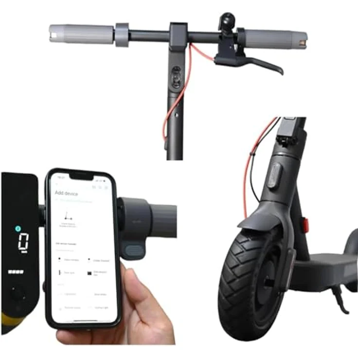 Xiaomi Electric Scooter 4 Pro (2nd Gen), E-Scooter mit 400W Motor, 20km/h max. Geschwindigkeit, 60km Reichweite, tubeless Reifen – Bild 7