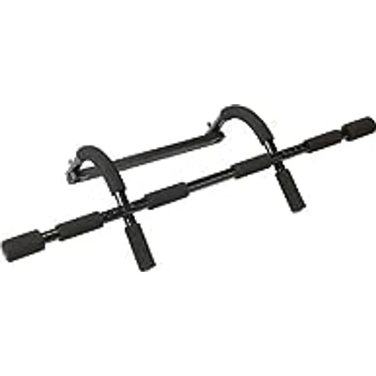 Tunturi Klimmzugstange für Türrahmen ohne Schrauben, Türreck für Klimmzüge, Sit-ups, Liegestützen,