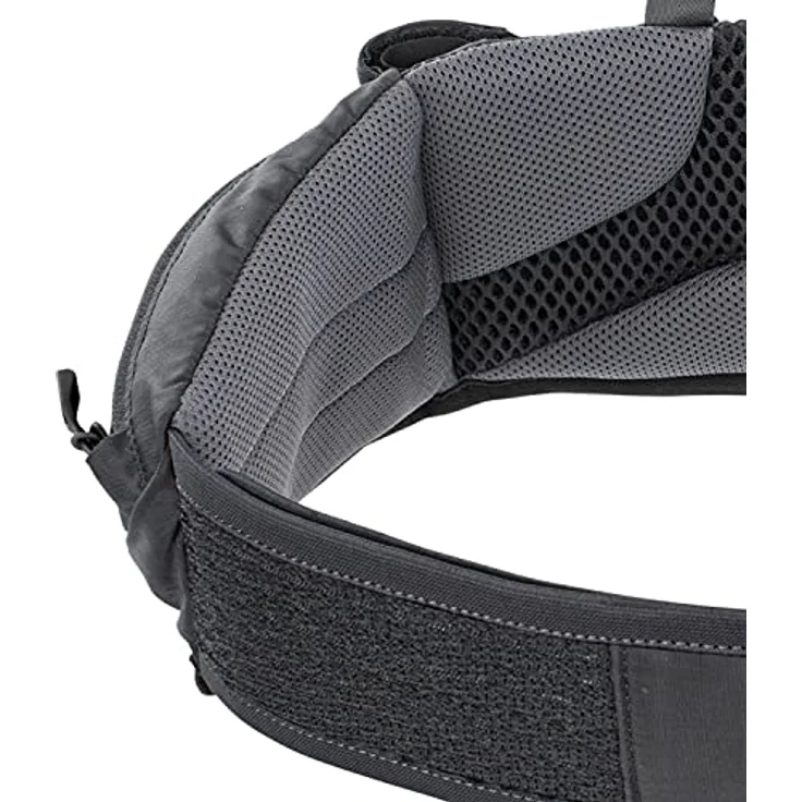 EVOC RACE BELT, Laufgürtel mit AIR PAD SYSTEM, optimaler Belüftung und cleverem Taschenmanagement, schwarz – Bild 5