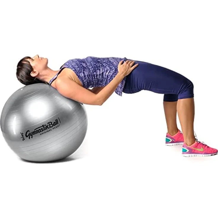 Original Pezzi Pezziball Standard 53 cm m. Ballschale Kombi Gymnastikball Anthra – Bild 2